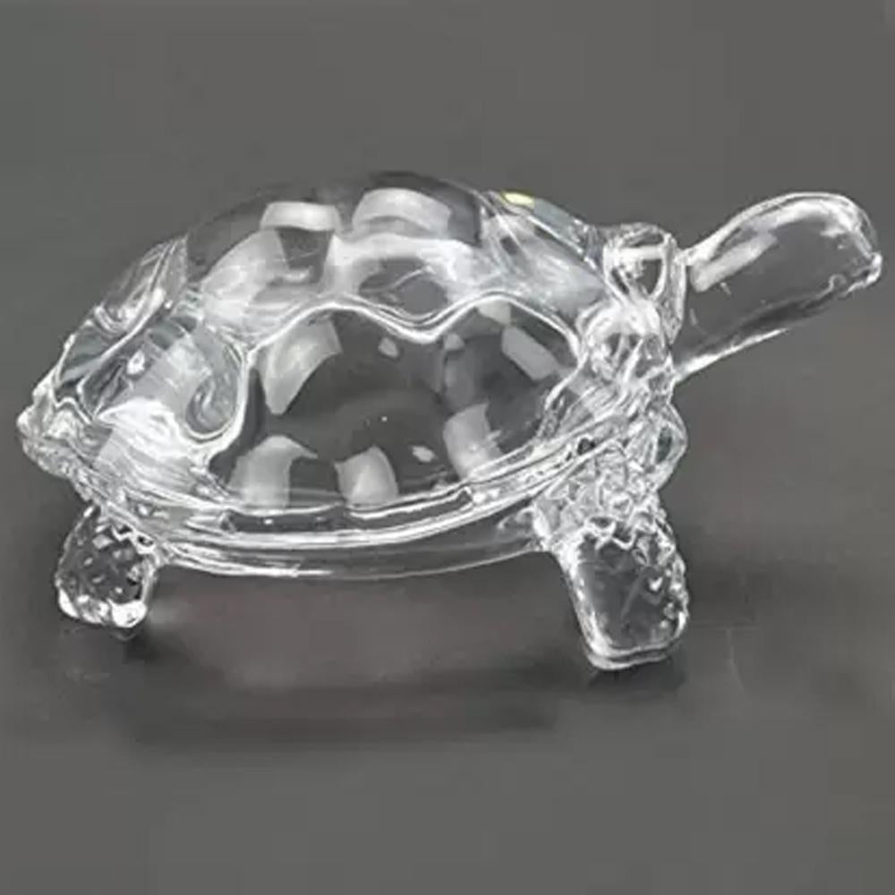 1194 Crystal Glass Turtle-Tortoise for Feng Shui and Vastu - SkyShopy 1194 Crystal Glass Turtle-Tortoise for Feng Shui and Vastu - SkyShopy